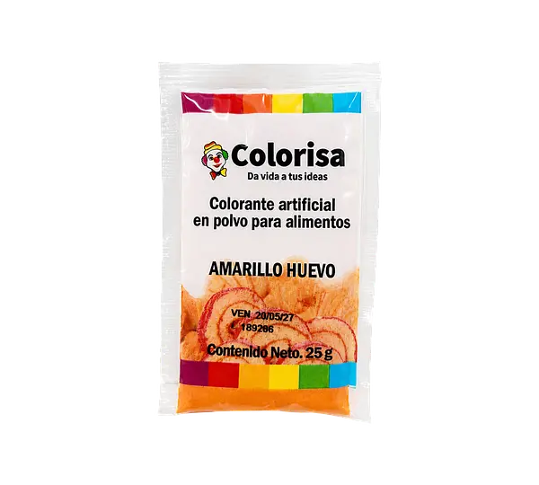 Color Polvo Sobre Amarillo