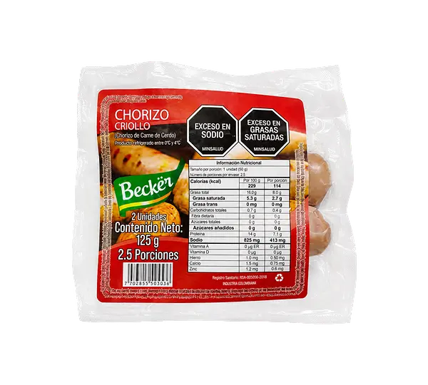 Chorizo Dúo Becker