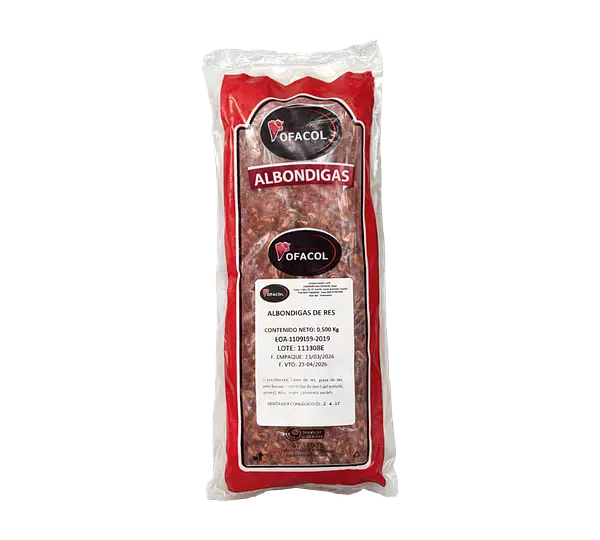 Carne Albóndiga Ofacol