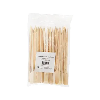 Palillo Bambu Bandera Hamburguesa Paddle Oroquin