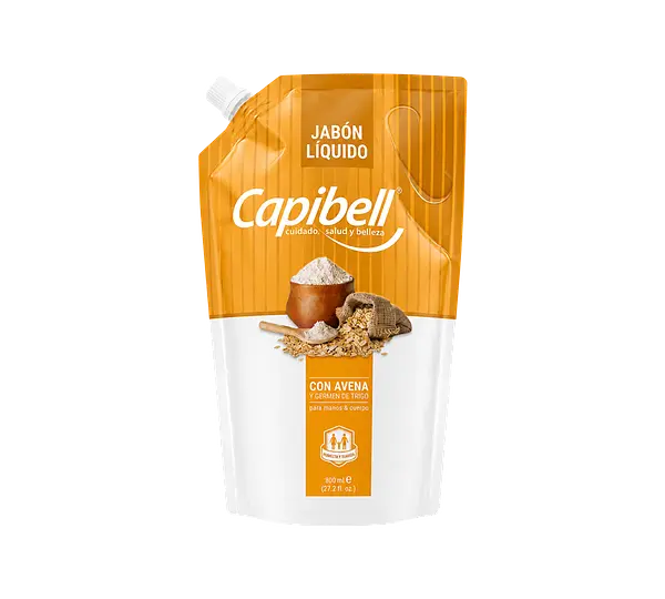 Jabón Líquido Avena Capibell