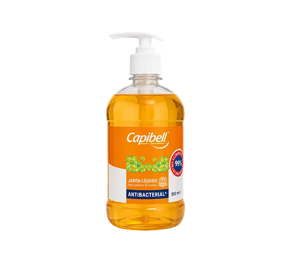 Jabón Líquido Antibacterial Capibell
