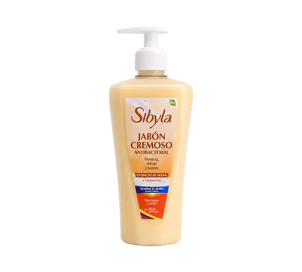 Jabón Líquido Vitamina E (Válvula) Sibyla