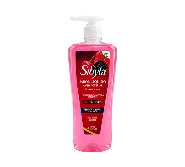 Jabón Líquido Frutos Rojos (Válvula) Sibyla