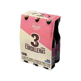 Cerveza Rose 3 Cordillera Botella