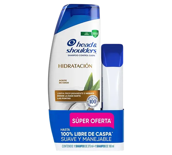 Shampoo + Acondicionador Hidratacion Coco H&S