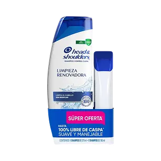 Shampoo + Acondicionador Limpieza Renovadora H&S
