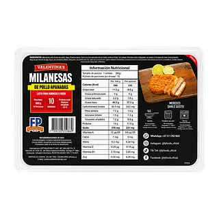 Milanesa De Pollo Valentina'S